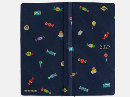 Hobonichi Techo Weeks 2027 - Bow and Tie - Candy Dream - ColorSwatch