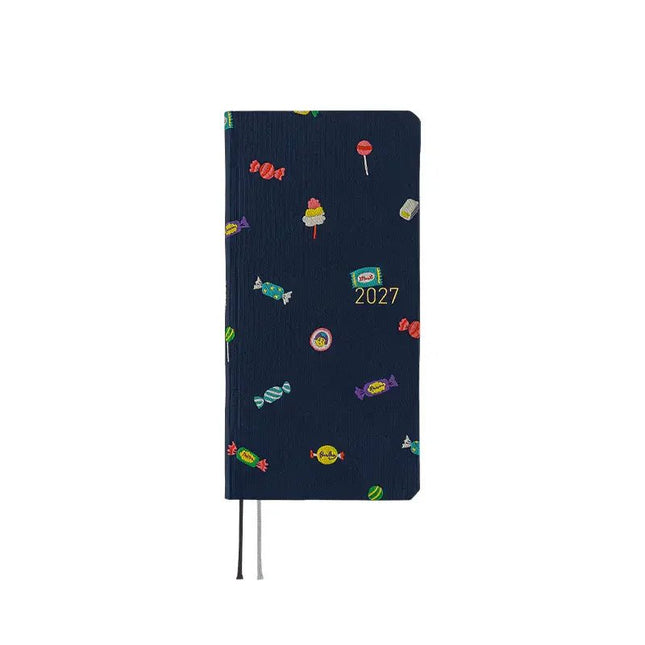 Hobonichi Techo Weeks 2027 - Bow and Tie - Candy Dream - ColorSwatch