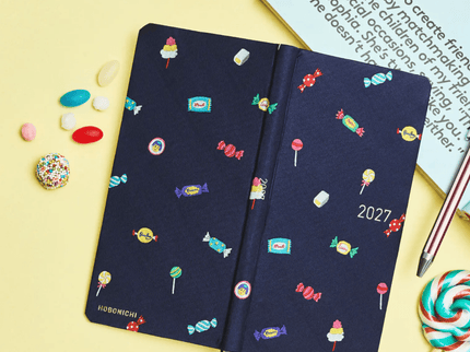 Hobonichi Techo Weeks 2027 - Bow and Tie - Candy Dream - ColorSwatch