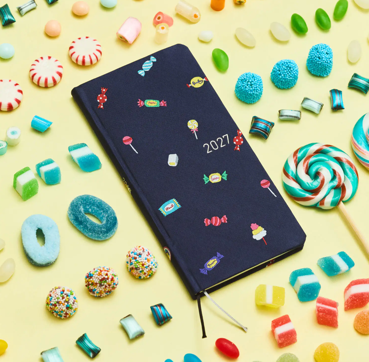 Hobonichi Techo Weeks 2027 - Bow and Tie - Candy Dream - ColorSwatch