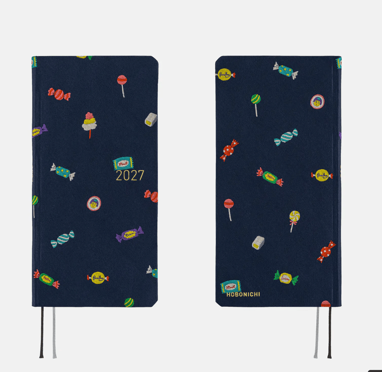 Hobonichi Techo Weeks 2027 - Bow and Tie - Candy Dream - ColorSwatch