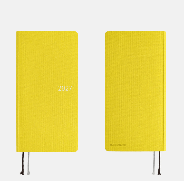 Hobonichi Techo Weeks 2027 - Colors - Canaria Yellow - ColorSwatch