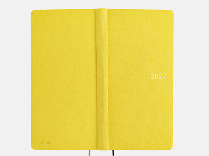 Hobonichi Techo Weeks 2027 - Colors - Canaria Yellow - ColorSwatch