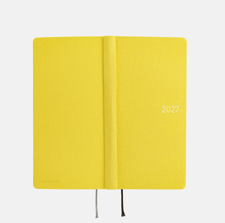 Hobonichi Techo Weeks 2027 - Colors - Canaria Yellow - ColorSwatch