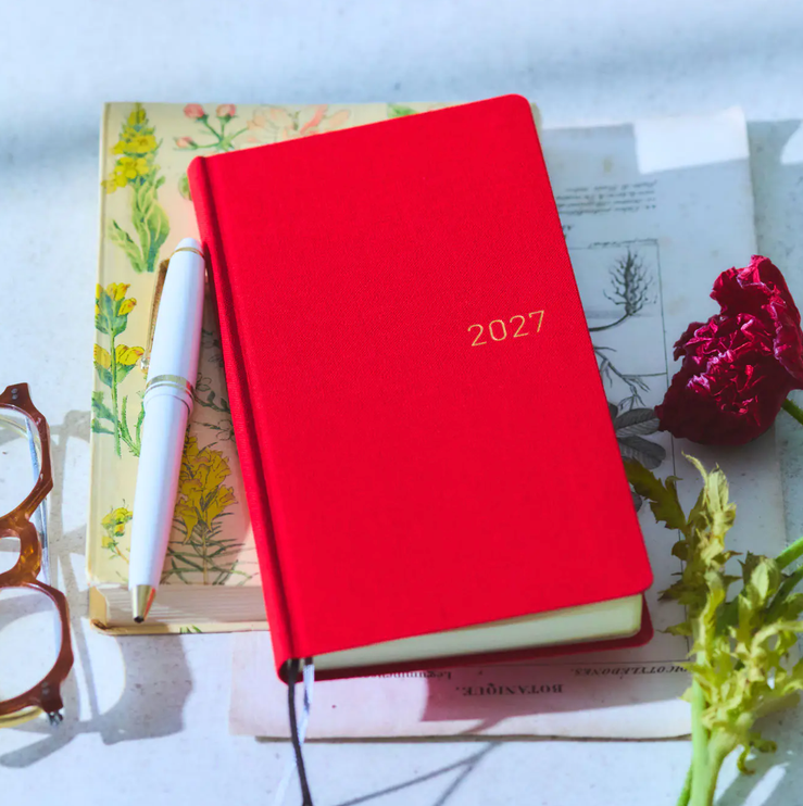 Hobonichi Techo Weeks 2027 - Colors - Poppy Red - ColorSwatch