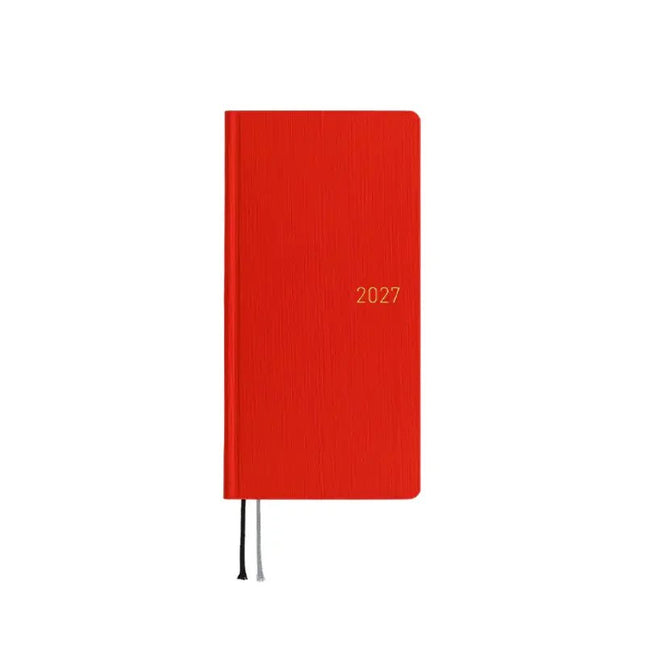 Hobonichi Techo Weeks 2027 - Colors - Poppy Red - ColorSwatch