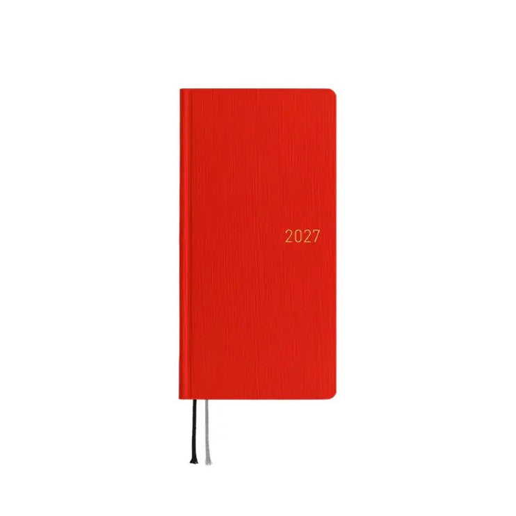 Hobonichi Techo Weeks 2027 - Colors - Poppy Red - ColorSwatch