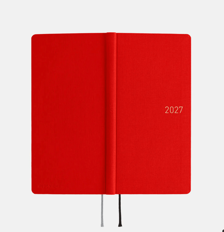 Hobonichi Techo Weeks 2027 - Colors - Poppy Red - ColorSwatch
