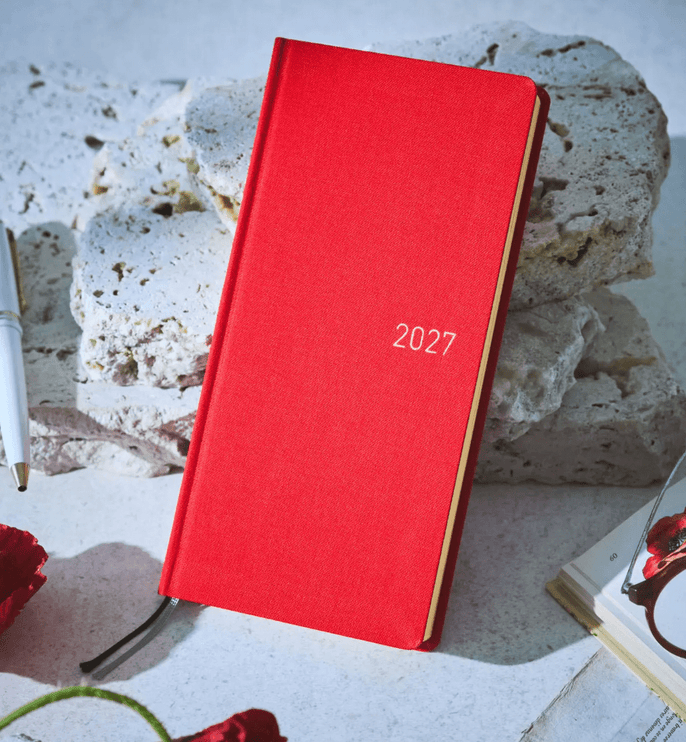 Hobonichi Techo Weeks 2027 - Colors - Poppy Red - ColorSwatch
