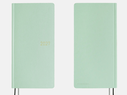 Hobonichi Techo Weeks 2027 - Paper Series - Frosty Jade - ColorSwatch