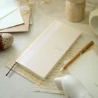 Hobonichi Techo Weeks 2027 - White Line - Ivory - ColorSwatch