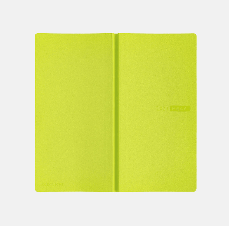 Hobonichi Techo Weeks MEGA 2027 - Sneaker - Lime Green - ColorSwatch
