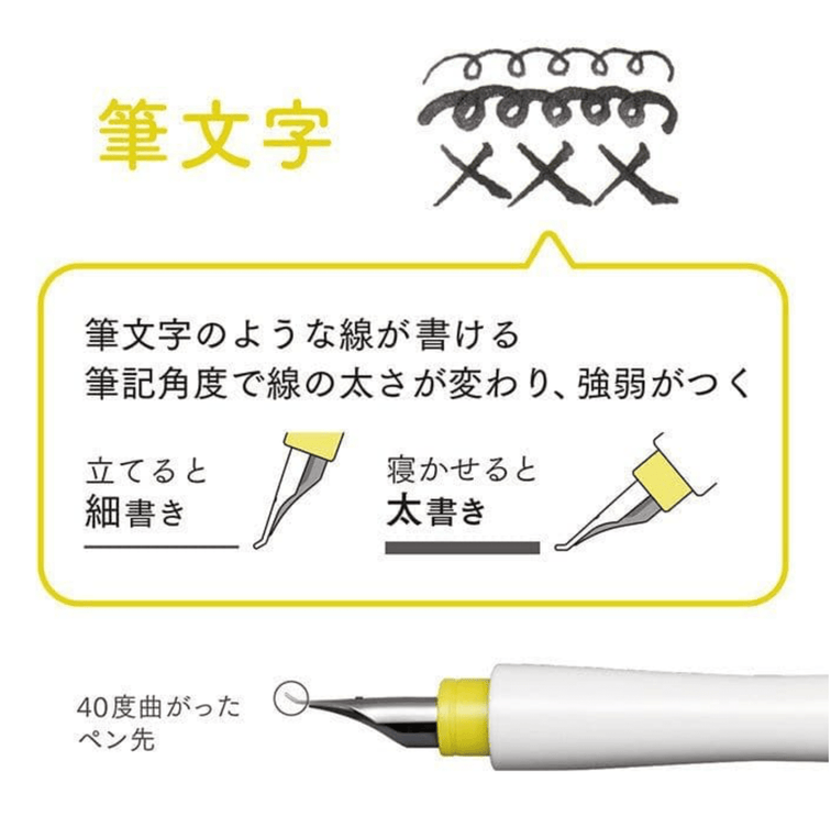 Hocoro Nib - Fude - ColorSwatch