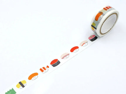 Hohoemi Washi Tape - Sushi - ColorSwatch