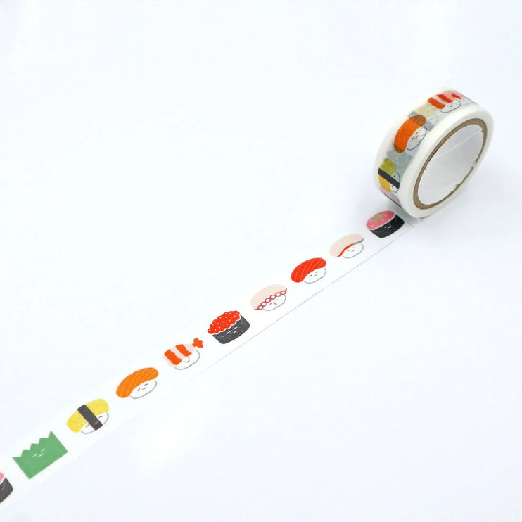 Hohoemi Washi Tape - Sushi - ColorSwatch
