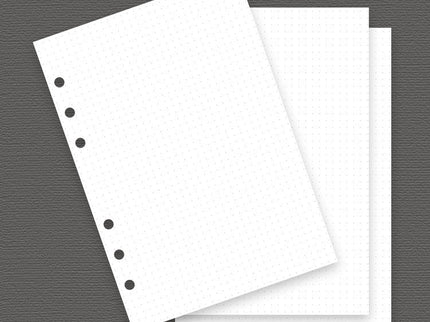 Hojas Refill Reservoir B6 - Puntos - ColorSwatch