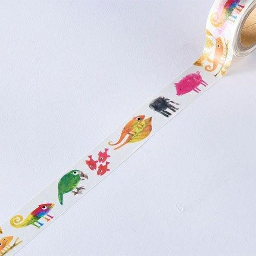 Washi Tape - Colorful Animals