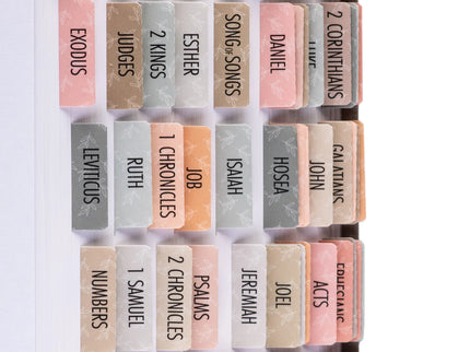 Bible Tabs - Earthy