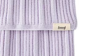 Knitted Book Band with Pockets - Light Purple