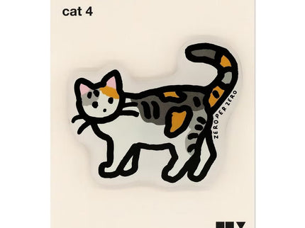 Imán - Calico Cat Stand - ColorSwatch