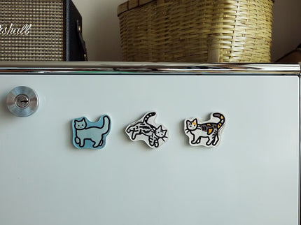 Imán - Calico Cat Stand - ColorSwatch