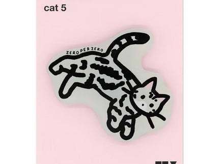 Imán - Grey Cat - ColorSwatch