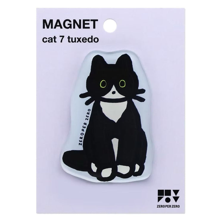 Imán - Tuxedo Cat - ColorSwatch