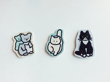 Imán - Tuxedo Cat - ColorSwatch