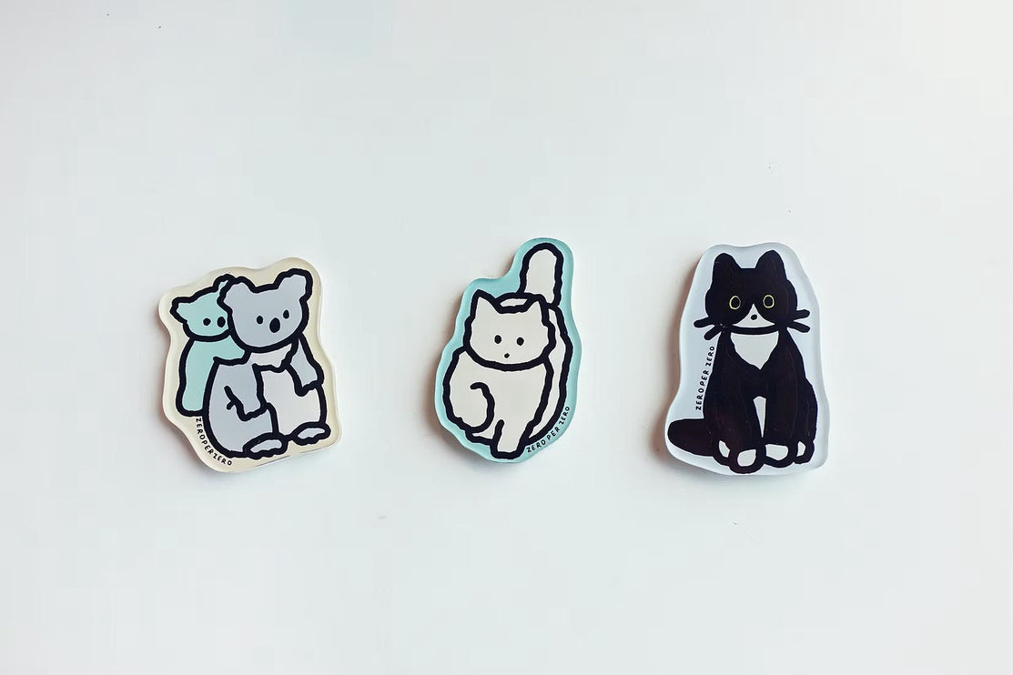 Imán - Tuxedo Cat - ColorSwatch