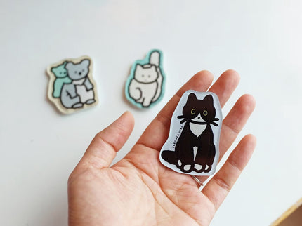 Imán - Tuxedo Cat - ColorSwatch