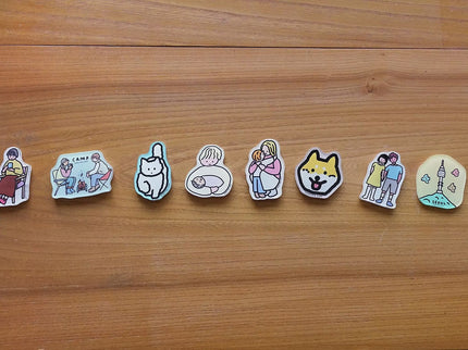 Imán - White Cat - ColorSwatch