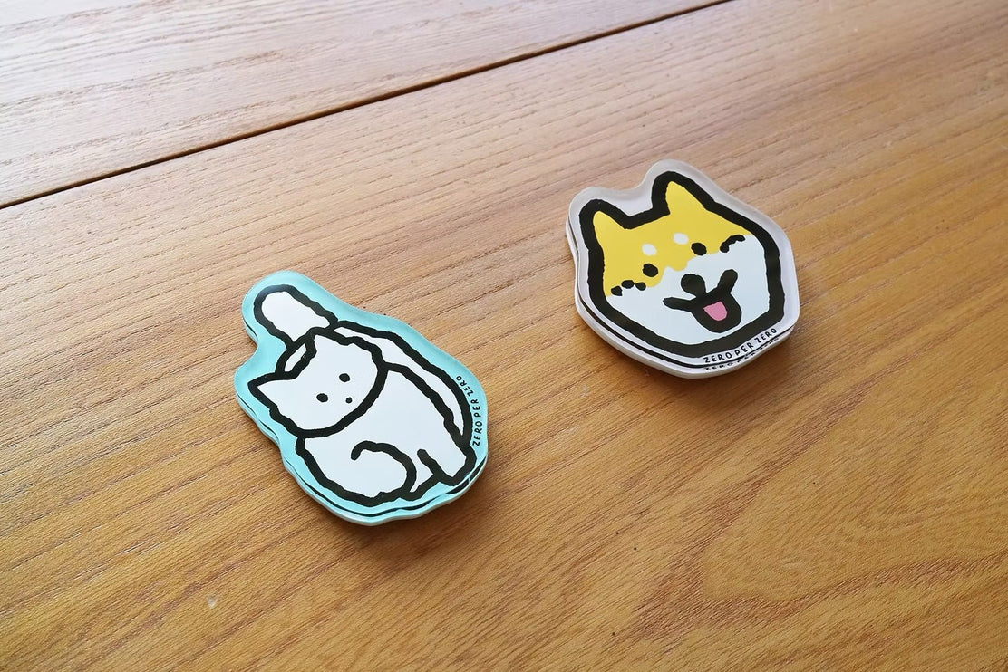 Imán - White Cat - ColorSwatch