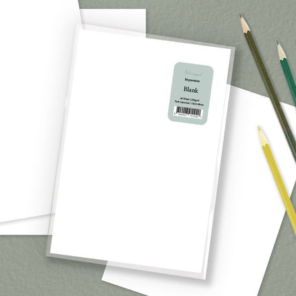 Impression Paper - 40 Postales - En Blanco - ColorSwatch