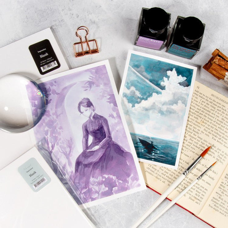 Impression Paper - 40 Postales - En Blanco - ColorSwatch