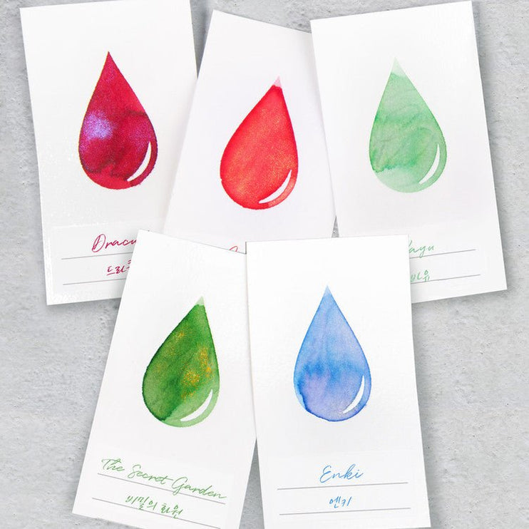 Ink Swatch - Tarjetas Verticales - 50 - Gota - ColorSwatch