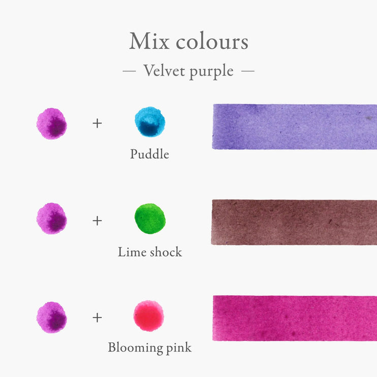 Inkstand Ink - 11 Velvet Purple - ColorSwatch