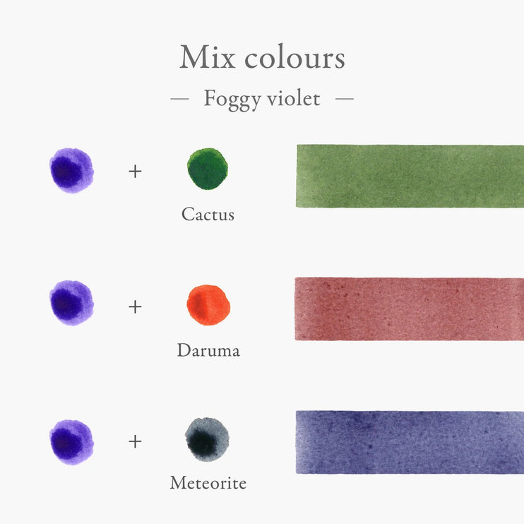 Inkstand Ink - 12 Foggy Violet - ColorSwatch