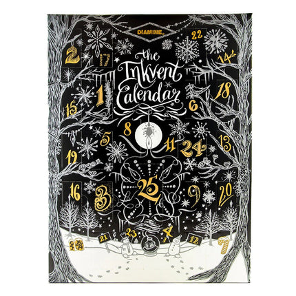 Inkvent - Black Edition - Calendario de Adviento de Tintas - ColorSwatch