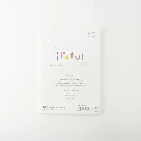 Iroful paper - A5 - 100 hojas de puntos - ColorSwatch