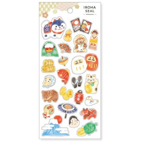 Iroha Stickers - Japan - ColorSwatch