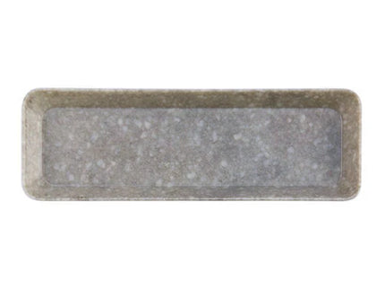 Marble Desk Pen Tray - Gray