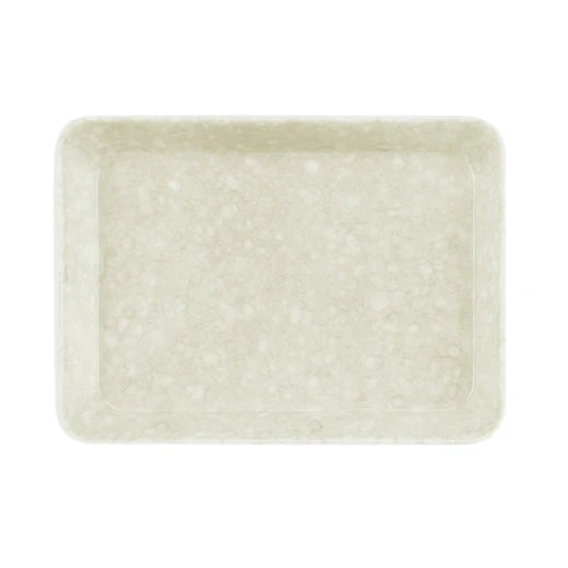 Marble Desk Tray - S - Ivory