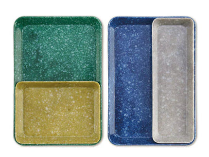 Marble Desk Tray - S - Gray