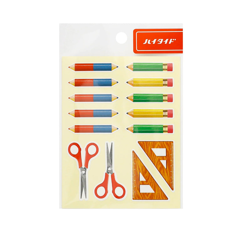 Japanese Retro Stickers - Stationery - ColorSwatch