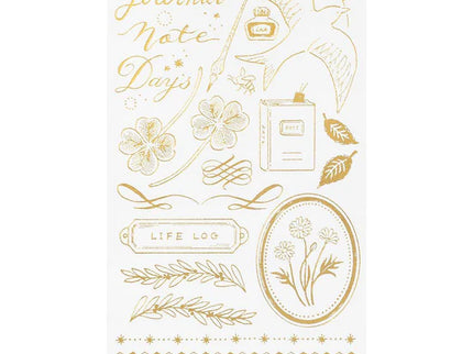 Transfer Foil Stickers - Happy Motifs