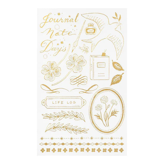 Transfer Foil Stickers - Happy Motifs