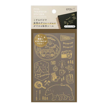 Transfer Foil Stickers - Exterior
