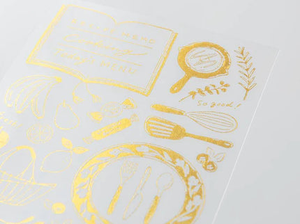 Transfer Foil Stickers - Cocina