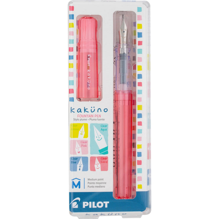 Kakuno - Coral - Pluma Fuente M - ColorSwatch