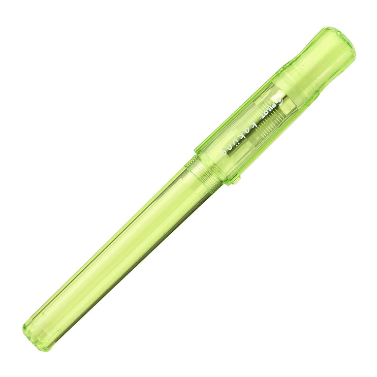 Pilot Kakuno - Verde Fluorescente  - Pluma Fuente
